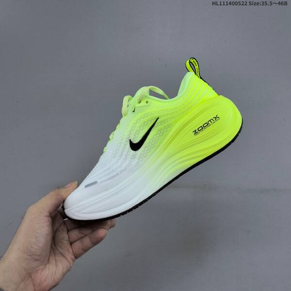 Nike Vomero Plus ReactX Air Zoom white neon yellow black EU 35 5-46 running shoe