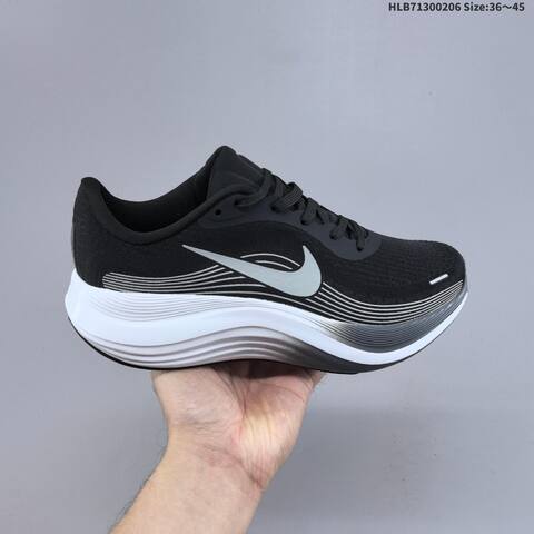 Nike Journey Run 2 Black White Grey EU 36-45 Running Shoe - Unisex (BS-61513)