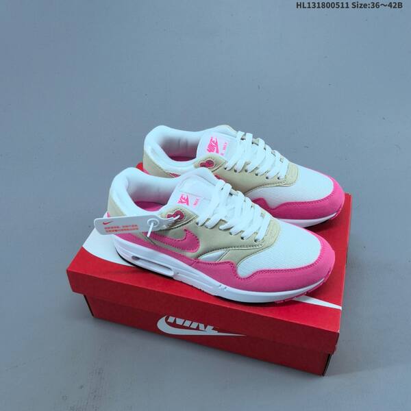 Nike Air Max 1 white beige pink blue EU 36-47 sneaker