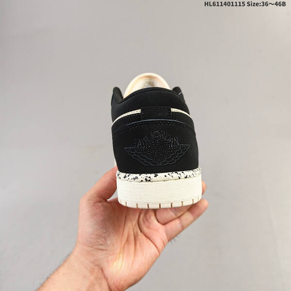 Jordan Air Jordan 1 Low Black/Cream/Grey EU 36-46 basketball