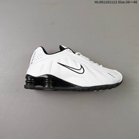 Nike Shox R4 BV1111-100 White Black EU 36-46 Sneaker - Unisex (BS-63830)