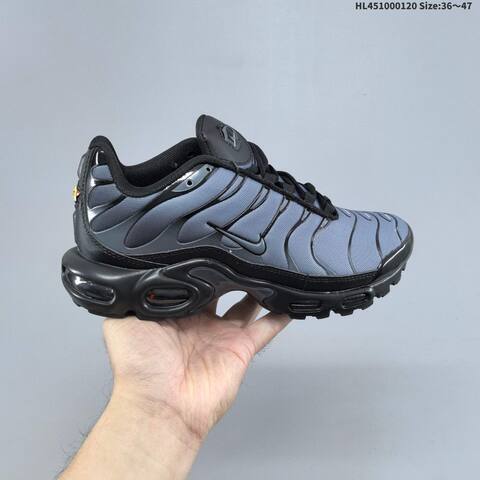 Nike Air Max Plus TN Dark Grey Black Purple EU 36-47 Running Shoe - Unisex (BS-61872)