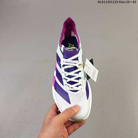 Adidas Adizero Adios Pro 4 White Purple Mint Magenta EU 36-45 Running Shoe - Unisex (BS-65401)