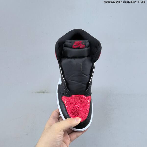 Jordan Air Jordan 1 High OG "Ruby" Black/White/Red 35.5-47.5 basketball