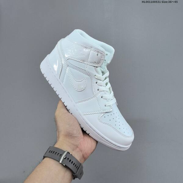 Jordan Air Jordan 1 Mid white EU 36~45 basketball