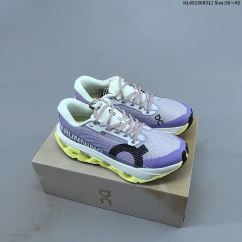 On Cloudmonster 3 White Pink Black EU 36-45 Running Shoe Running Sneakers - Unisex (BS-69569)