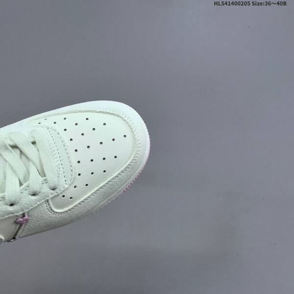 Nike Air Force 1 07 Low off white light pink red EU 36-40 sneaker