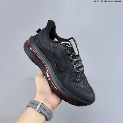 Nike Pegasus Premium Black Red Grey EU 36-45 Running Shoe - Unisex (BS-61083)