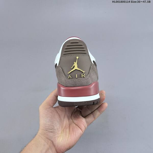 Jordan Legacy 312 Low white / burgundy / taupe / brown 36~47.5B lifestyle