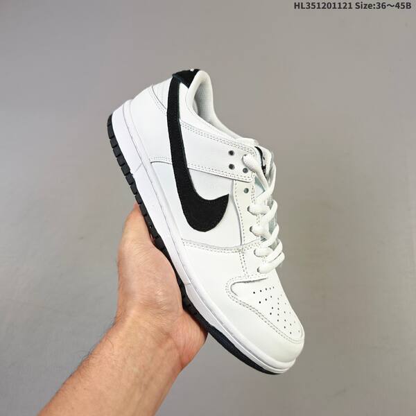 Nike SB Dunk Low Pro white black EU 36-45 skate shoe