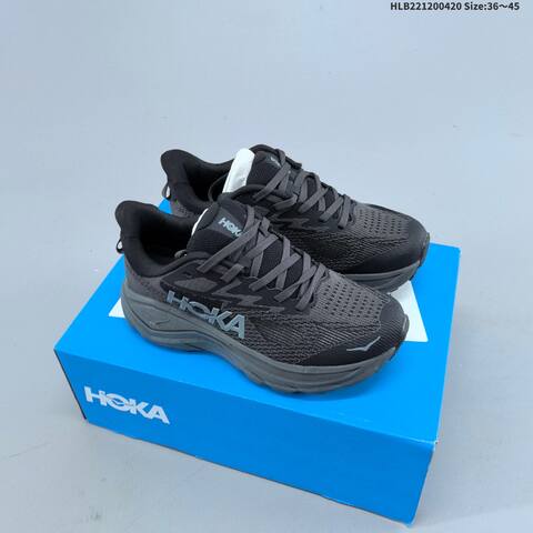 HOKA ONE ONE Challenger 8 Light Blue Dark Green Off White Neon Yellow EU 36-45 Running Shoe Running Sneakers - Unisex (BS-69348)