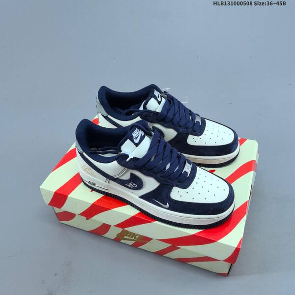 Nike Air Force 1 07 LV8 beige black red white EU 36-45 sneaker