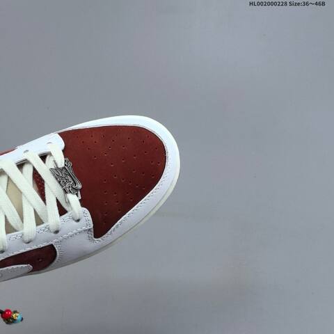 Nike SB Dunk Low CNY Pegasus Pack White Red Sail Dark Brown EU 36-46 Skate Shoe - Unisex (BS-61490)