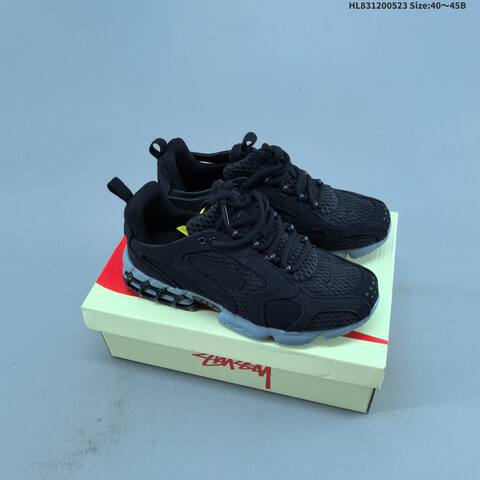 Nike Stussy x Air Zoom Spiridon Cage 2 Beige Black White EU 36-45 Sneaker - Unisex (BS-60210)