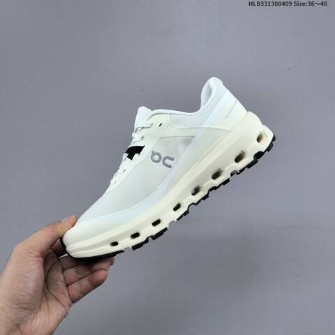 On Running Cloudvista 2 Waterproof Off White Cream Black EU 36-46 Trail Shoe Trail Running Sneakers - Unisex (BS-69628)