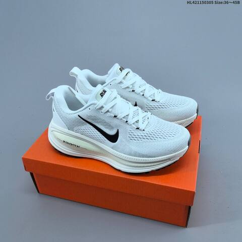 Nike Zoom Vomero 18 White Light Blue Black EU 36-45 Running Shoe - Unisex (BS-61472)