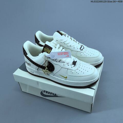 Nike Air Force 1 07 LV8 Navy Blue White EU 36-45 Sneaker - Unisex (BS-61665)