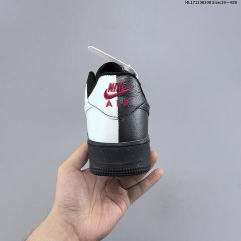 Nike Air Force 1 07 Red Black EU 36-45 Sneaker - Unisex (BS-61426)