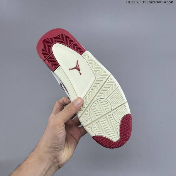 Jordan Air Jordan 4 Retro white / sierra red 40~47.5 basketball