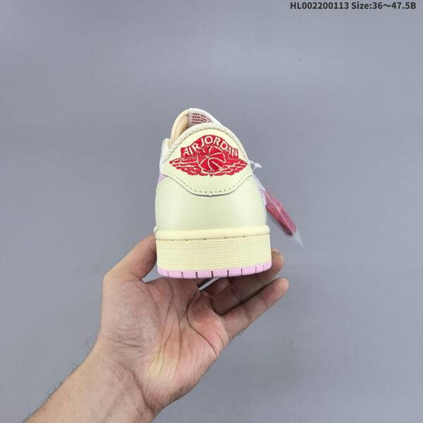 Nike Air Jordan 1 Low Travis Scott cream/white/pink 36~47.5 lifestyle