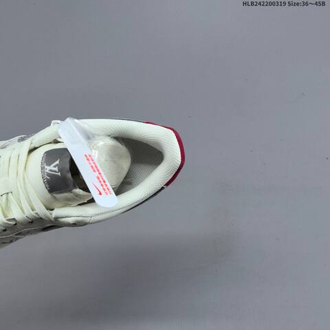 Nike Air Force 1 07 LV8 HS6188-134 Off White Grey Red EU 36-45 Skate Shoe - Unisex (BS-61245)