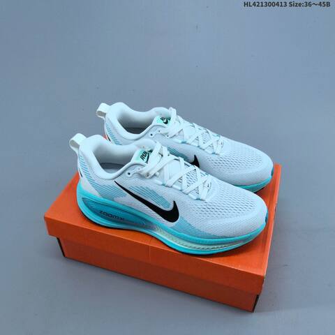 Nike Vomero 18 ReactX Air Zoom Light Grey Neon Green Black EU 36-45 Running Shoe - Unisex (BS-60758)