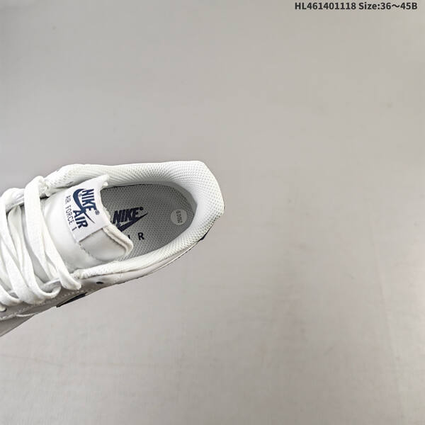 Nike Air Force 1 07 white dark blue EU 36 45 sneaker EU 36-45
