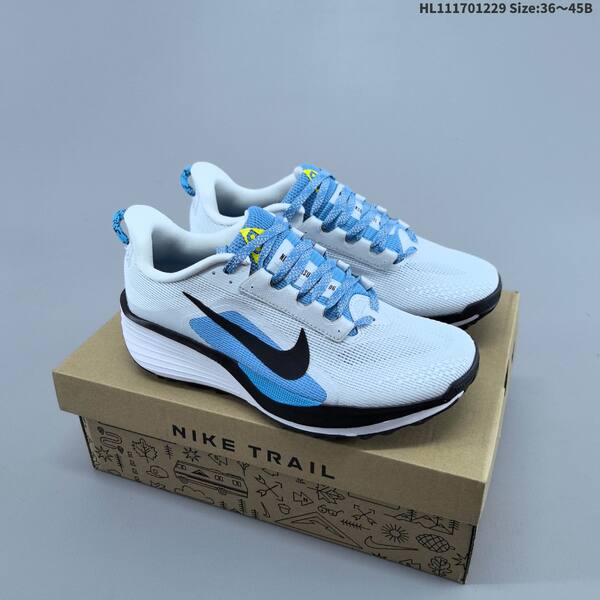 Nike ACG Zegama Trail 6 white blue black yellow EU 36-45 trail shoe
