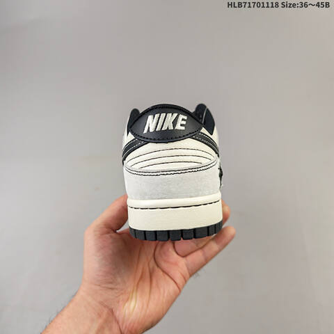 Nike Dunk SB Low Light Beige Black White EU 36-45 Skate Shoe - Unisex (BS-63521)
