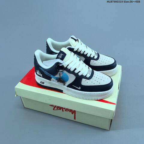 Nike Air Force 1 07 LV8 White Beige Red EU 36-45 Sneaker - Unisex (BS-61260)