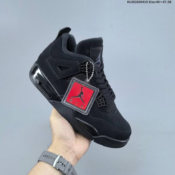 Jordan Air Jordan 4 Retro "Black Cat" Black/Black EU 40-47.5 basketball