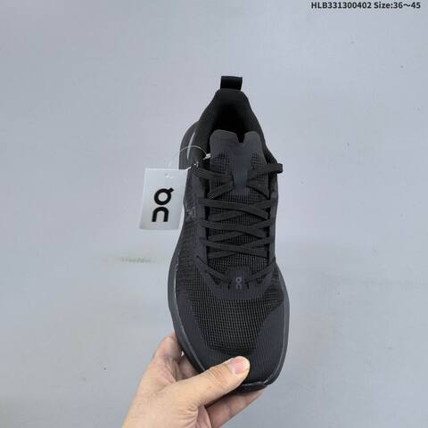 On Running Cloudpulse Next All Black Dark Grey EU 36-45 Running Shoe Running Sneakers - Unisex (BS-69649)