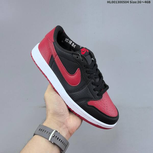 Jordan Air Jordan 1 Low OG Black/Varsity Red/White EU 36-46 casual