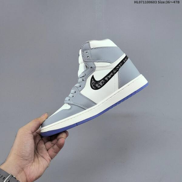 Jordan Air Jordan 1 High Dior White/Grey EU 36-47 basketball