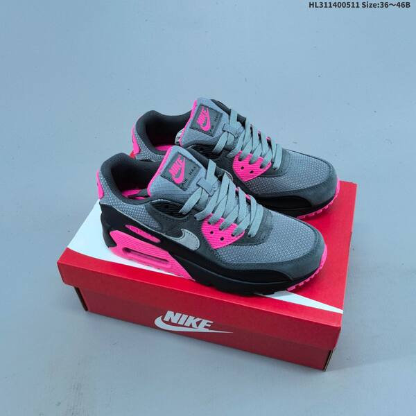 Nike Air Max 90 black grey green white EU 36-46 running shoe