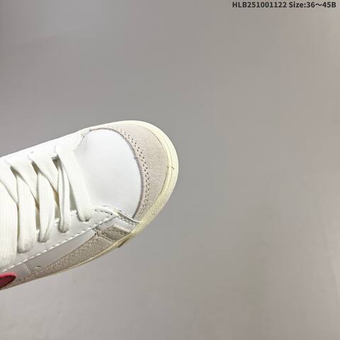 Nike Blazer Mid 77 White Red Cream Grey EU 36-45 Skate Shoe - Unisex (BS-63247)