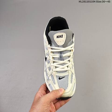 Nike P-6000 Cream Grey Black EU 36-45 Running Shoe - Unisex (BS-63885)