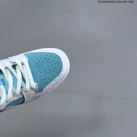 Nike SB Dunk Low Pro FTC White Light Blue Silver Yellow EU 39-46 Skate Shoe - Unisex (BS-61006)