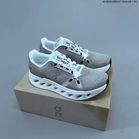 On Cloudeclipse Black White EU 36-45 Running Shoe Running Sneakers - Unisex (BS-69671)