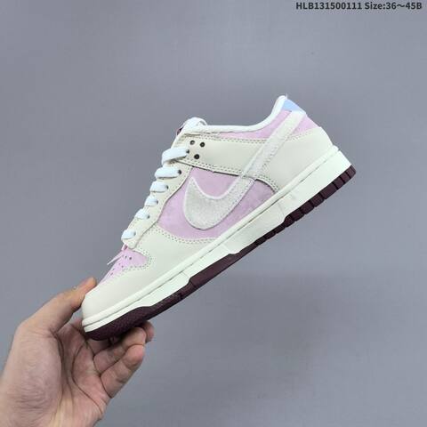 Nike Dunk SB Low Light Pink Off White Light Blue Dark Red EU 36-45 Skate Shoe - Unisex (BS-62055)