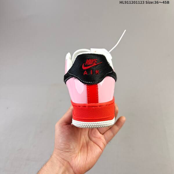 Nike Air Force 1 07 white pink red black EU 36-45 sneaker