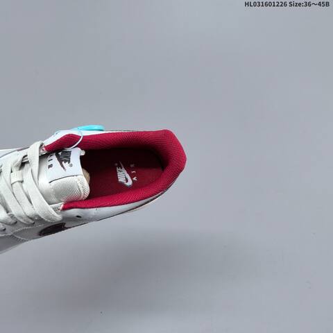 Nike Air Force 1 Low Off White Dark Red Sail Brown EU 36-45 Sneaker - Unisex (BS-62431)