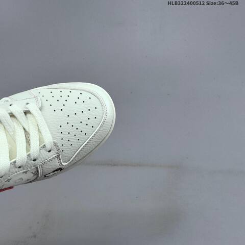 Nike SB Dunk Low White Red Pink Cream EU 36-45 Skate Shoe - Unisex (BS-60380)