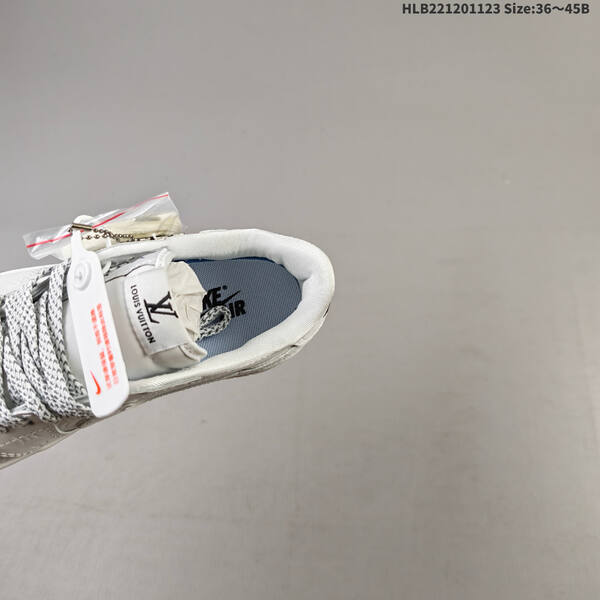 Louis Vuitton Air Jordan 1 x Travis Scott DIY white/grey/orange EU 36-45 casual