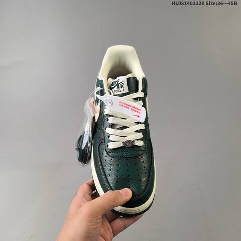 Nike Air Force 1 07 Dark Green Sail Light Blue EU 36-45 Sneaker - Unisex (BS-62540)
