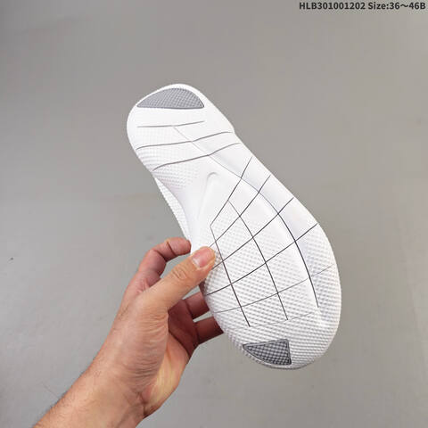 Nike Free Run White Light Grey EU 36-46 Running Shoe - Unisex (BS-62891)