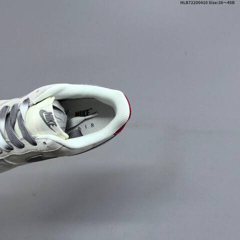Nike Air Force 1 Low Off White Light Grey Dark Grey Red EU 36-45 Sneaker - Unisex (BS-60847)