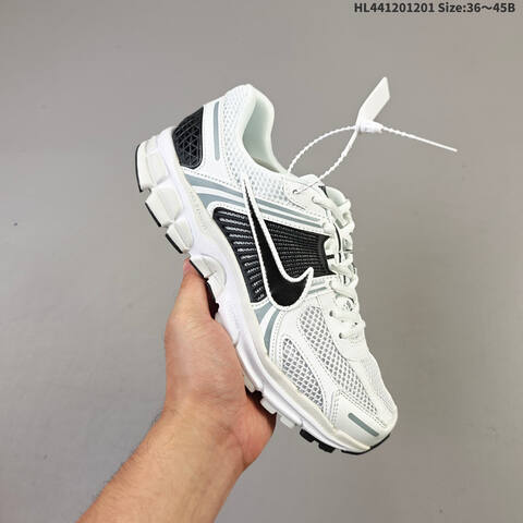 Nike Zoom Vomero 5 White Black Grey EU 36-45 Running Shoe - Unisex (BS-62904)