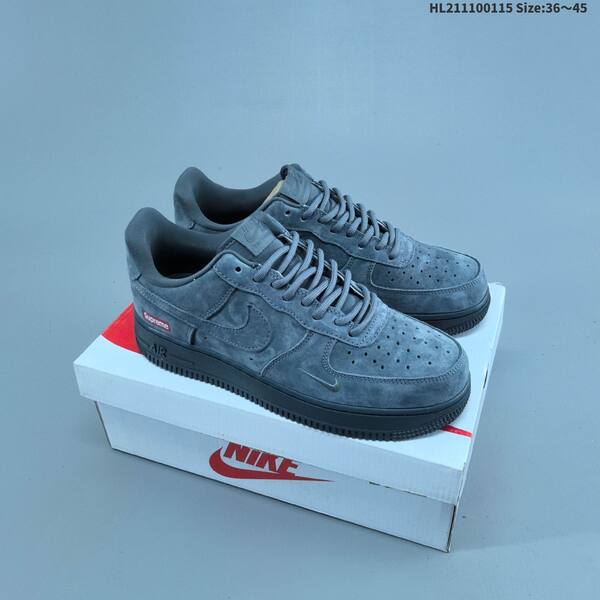 Nike Air Force 1 07 Supreme olive green dark purple EU 36-45 sneaker