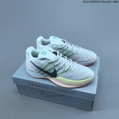 Nike Sabrina 3 ASW HF2881-100 White Mint Black Pink Yellow EU 36-46 Basketball Shoe - Unisex (BS-61292)